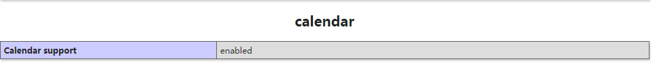 calendar